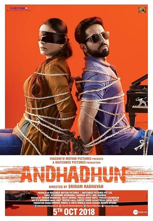 Andhadhun film posteri