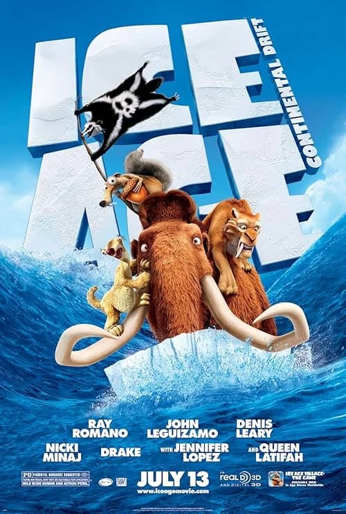 Ice Age: Continental Drift film posteri