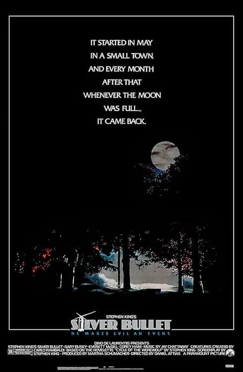 Silver Bullet film posteri